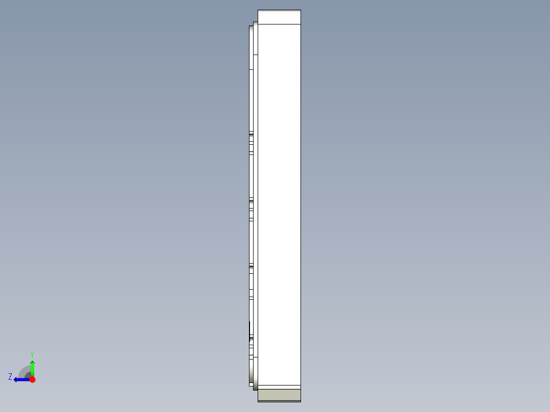 Z581C-笔记本CNC工装夹具三维模型CNC4-1106右视图