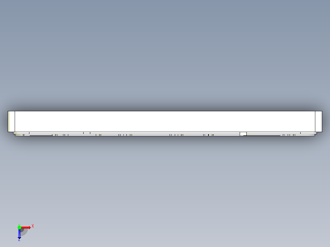 Z581C-笔记本CNC工装夹具三维模型CNC4-1106俯视图