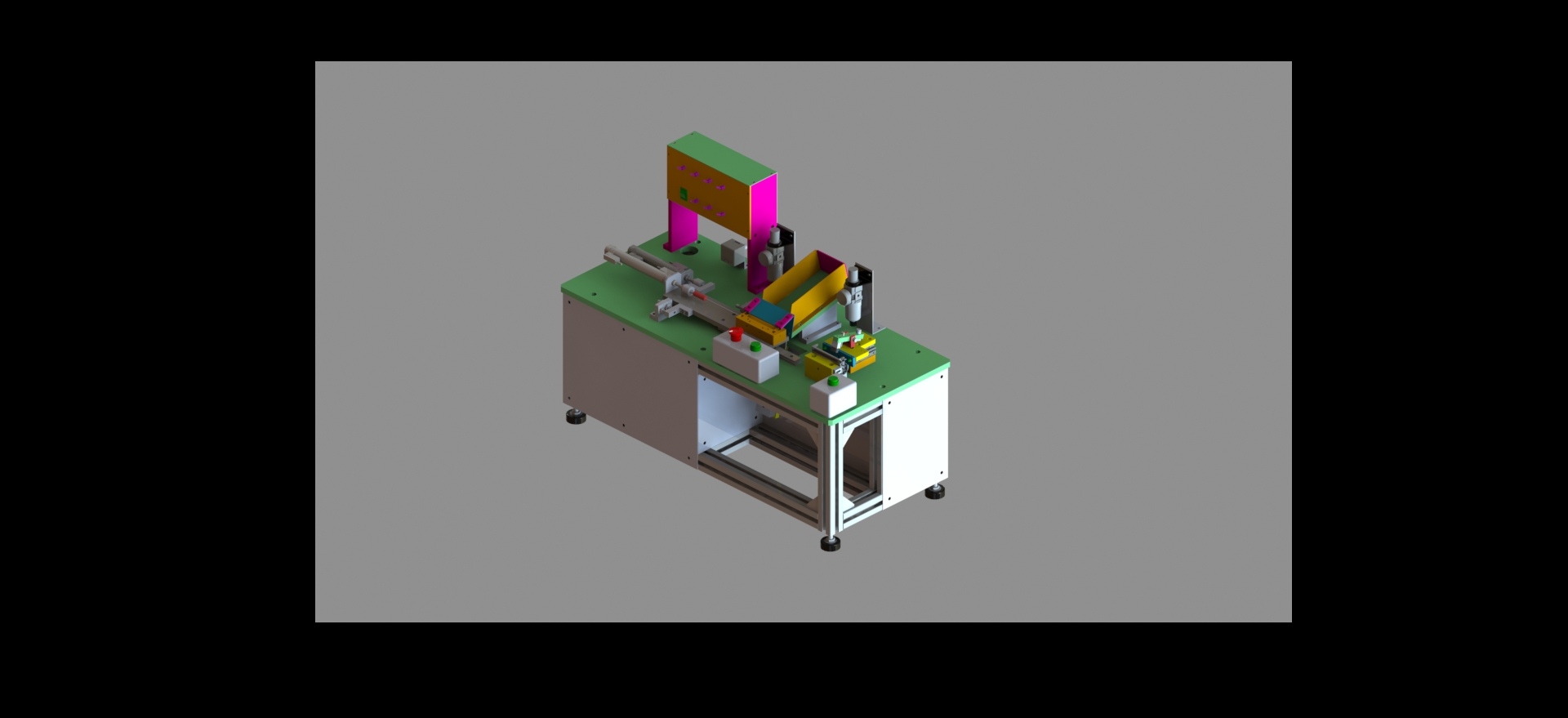 小长轴半自动压入设备sw20可编辑