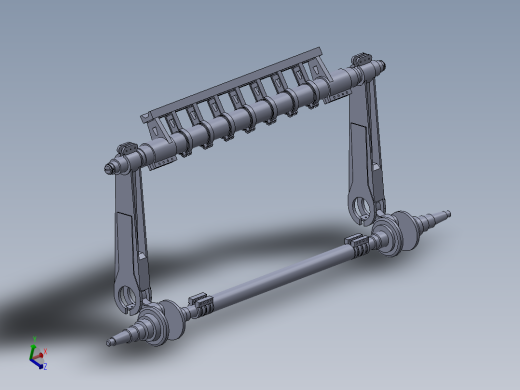 四连杆打纬机构
