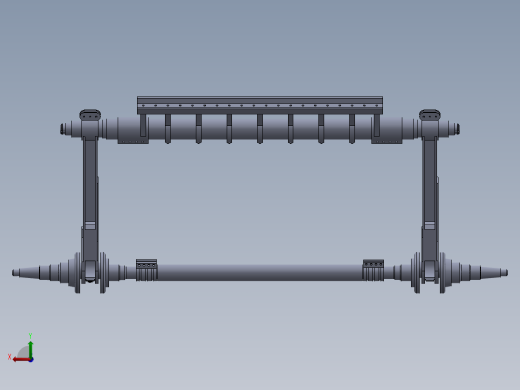 四连杆打纬机构后视缩略图