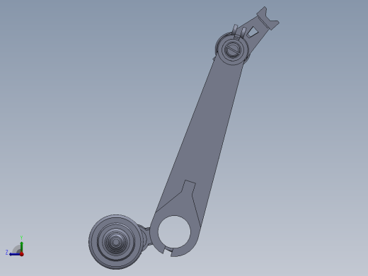 四连杆打纬机构右视缩略图