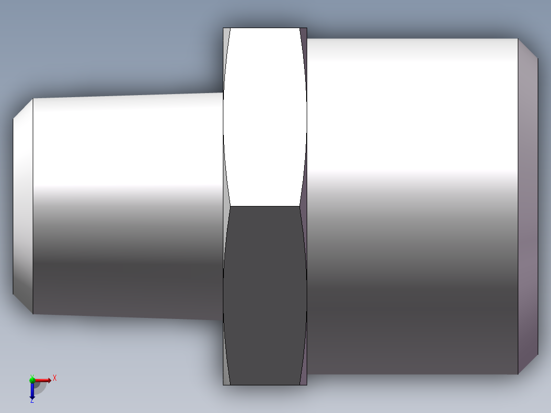 美制锥螺纹、1CN-16-02俯视图