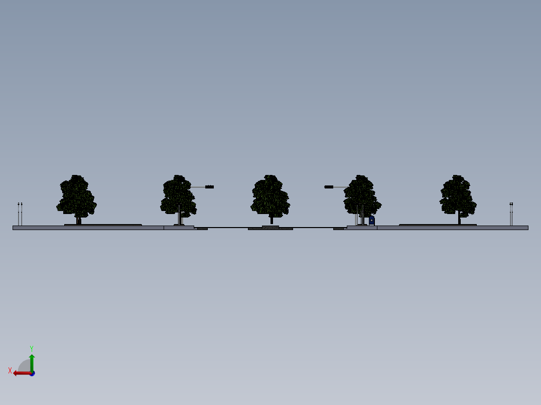 房子、建筑(13)后视图