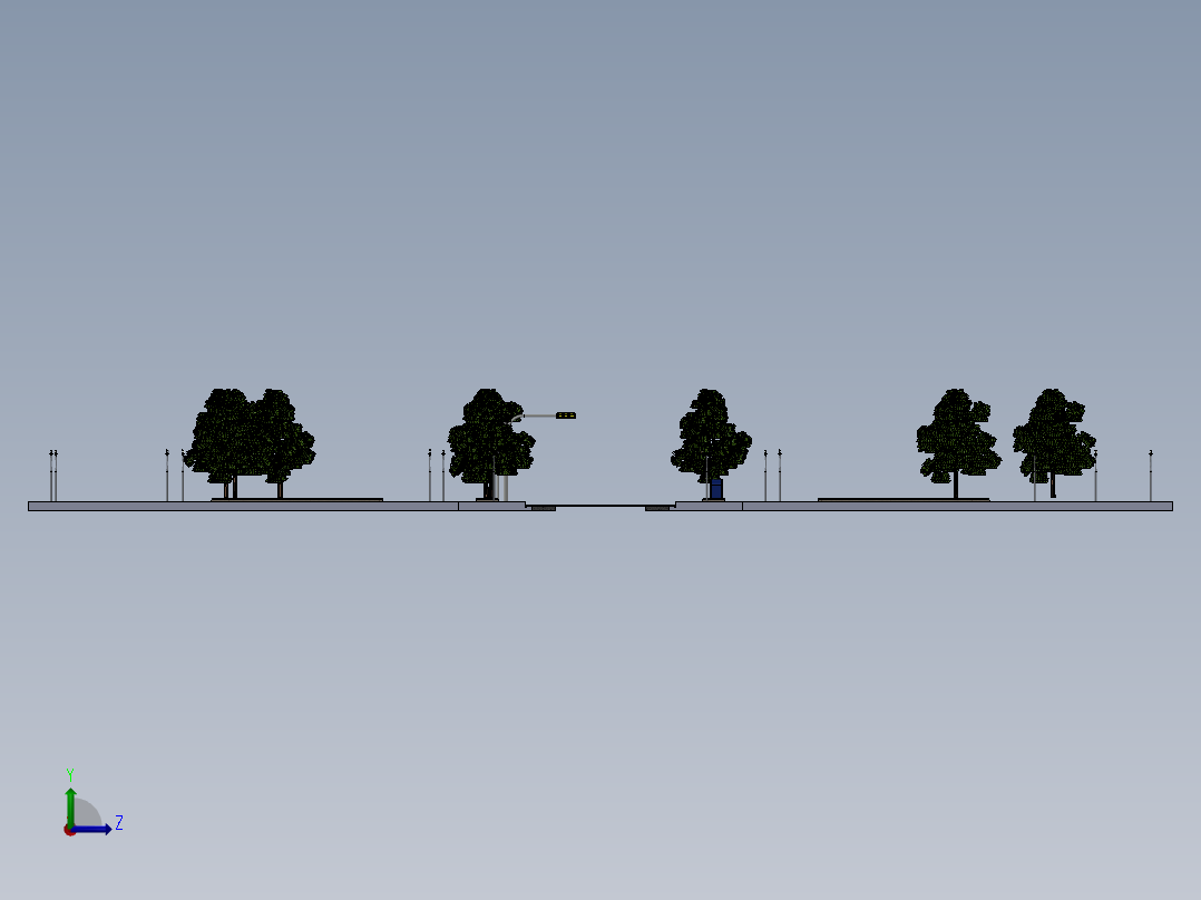 房子、建筑(13)左视图