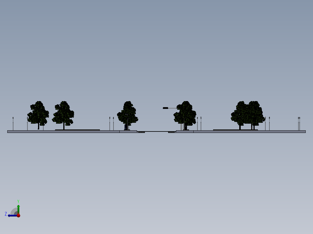 房子、建筑(13)右视图