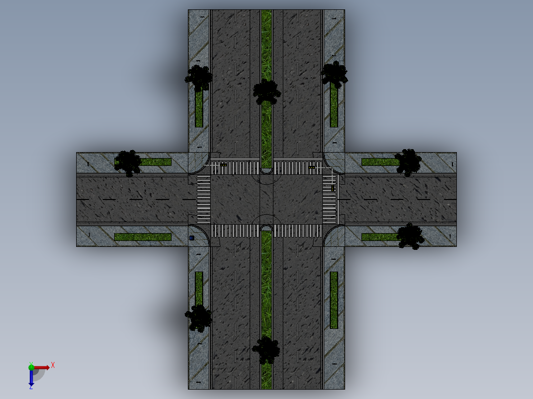 房子、建筑(13)俯视图
