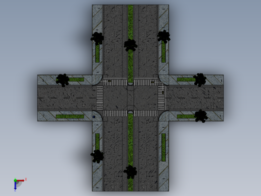 房子、建筑(13)俯视缩略图