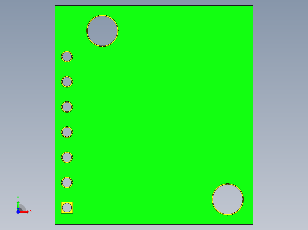 传感器(87)前视图