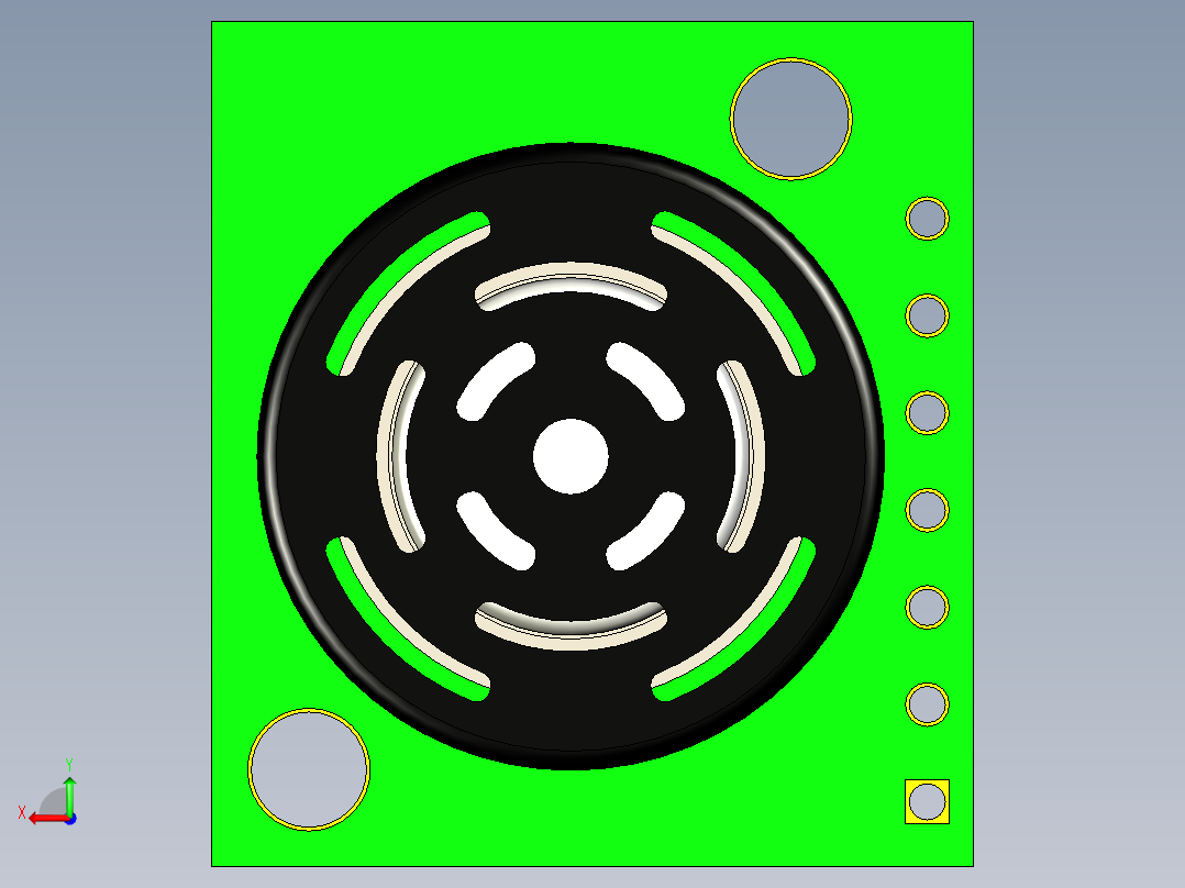 传感器(87)后视图