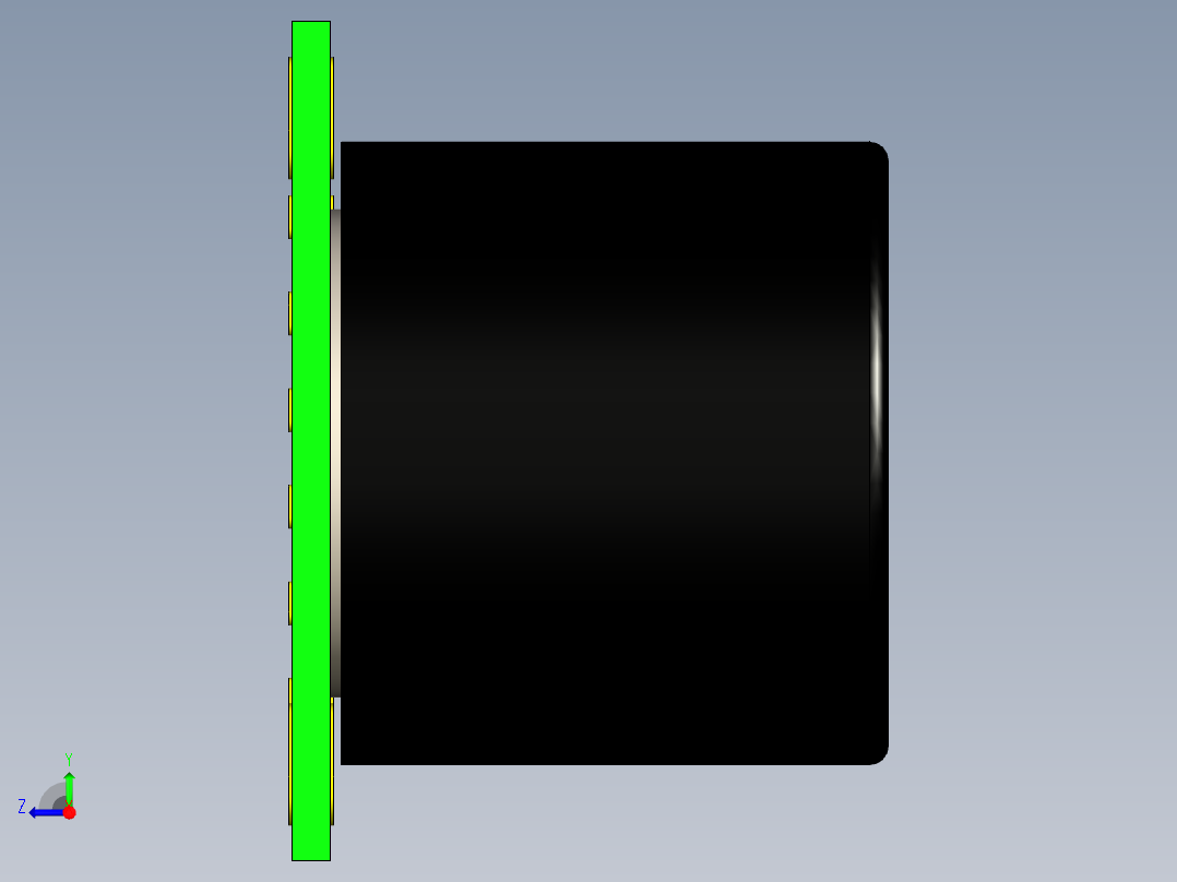 传感器(87)右视图