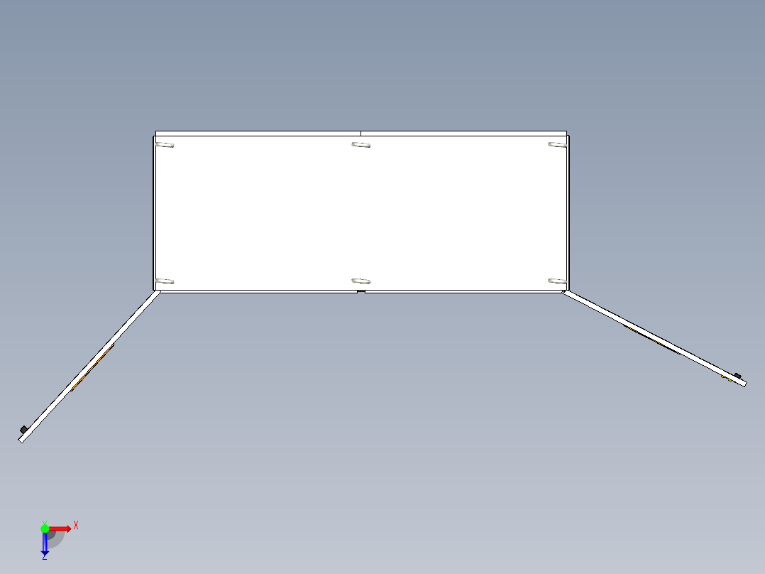 双电源刀开关plc控制柜俯视图