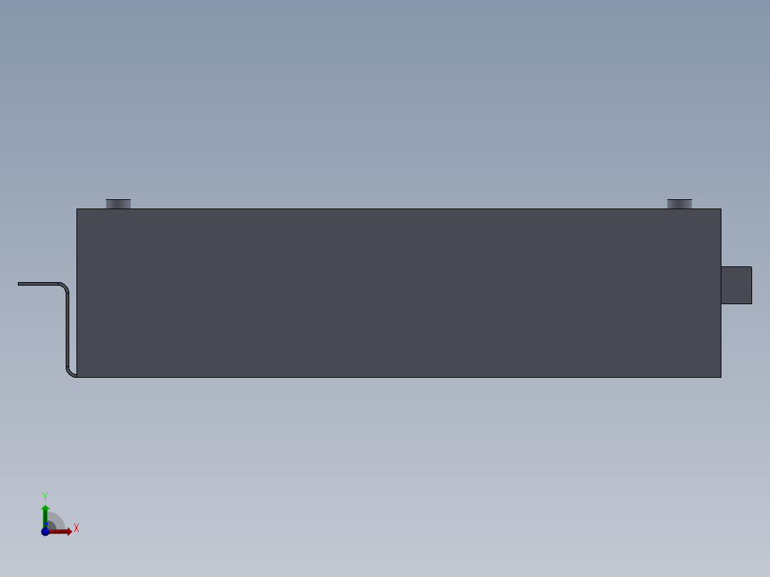 电源模块前视图