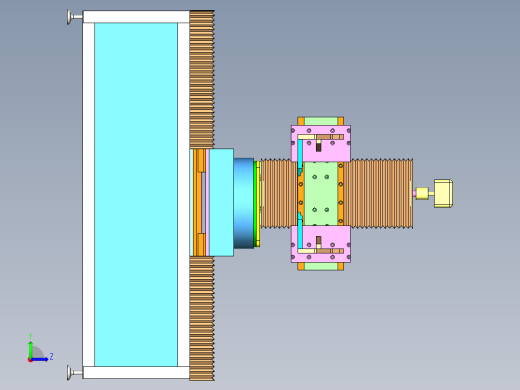 悬臂机械手左视缩略图
