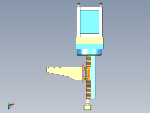 悬臂机械手俯视缩略图