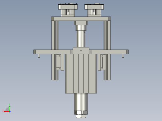 治具顶升机构后视缩略图