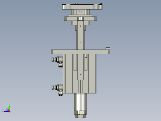 治具顶升机构右视缩略图
