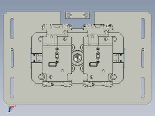 治具顶升机构俯视缩略图