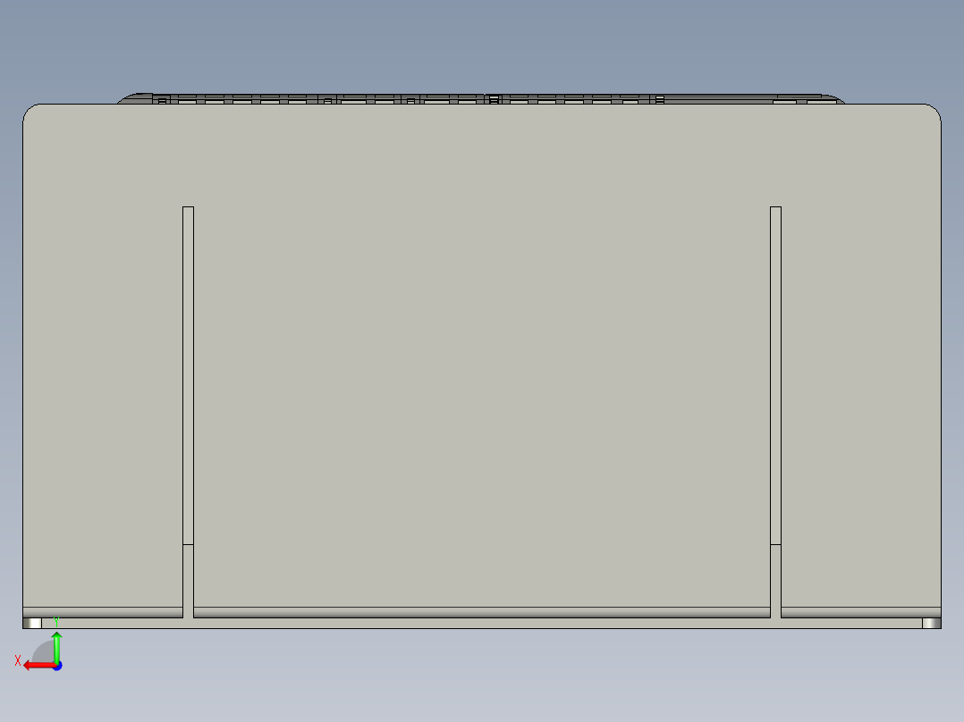 气密控制器后视图