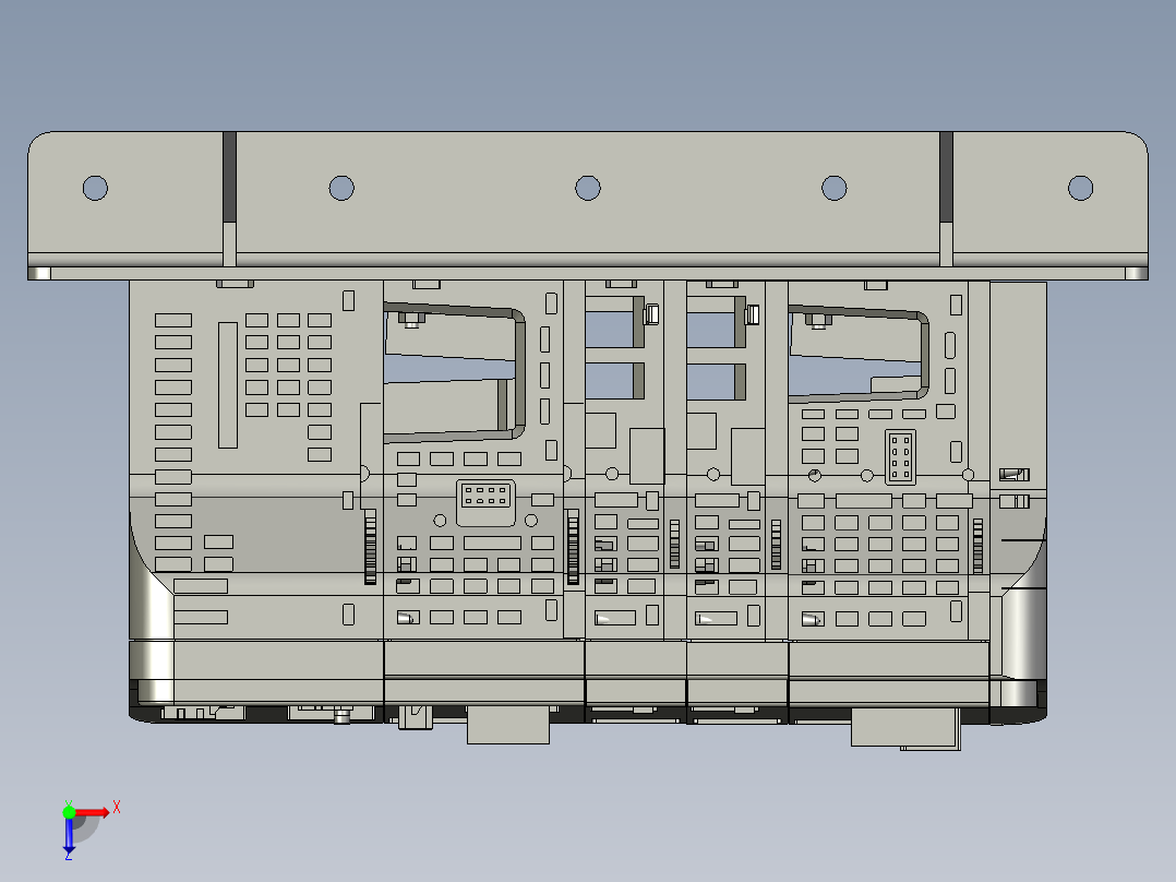 气密控制器俯视图