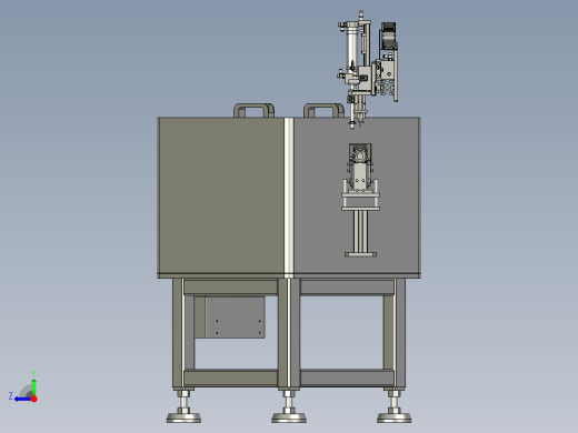 BBBB-负极片装配组件右视缩略图