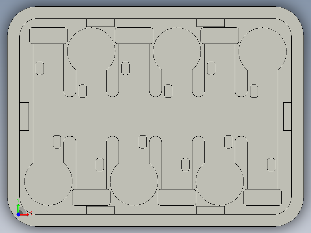 PCM板20层满料盘组合_0210A前视图