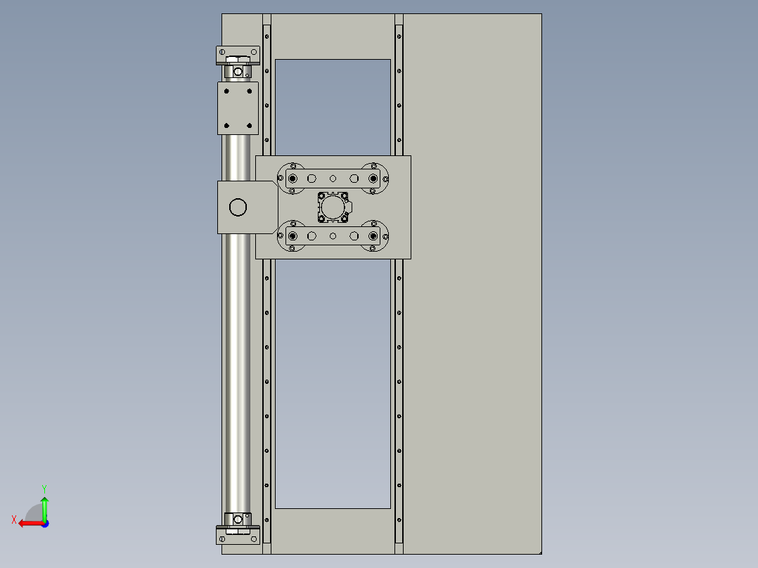A+产品搬运机械手后视图