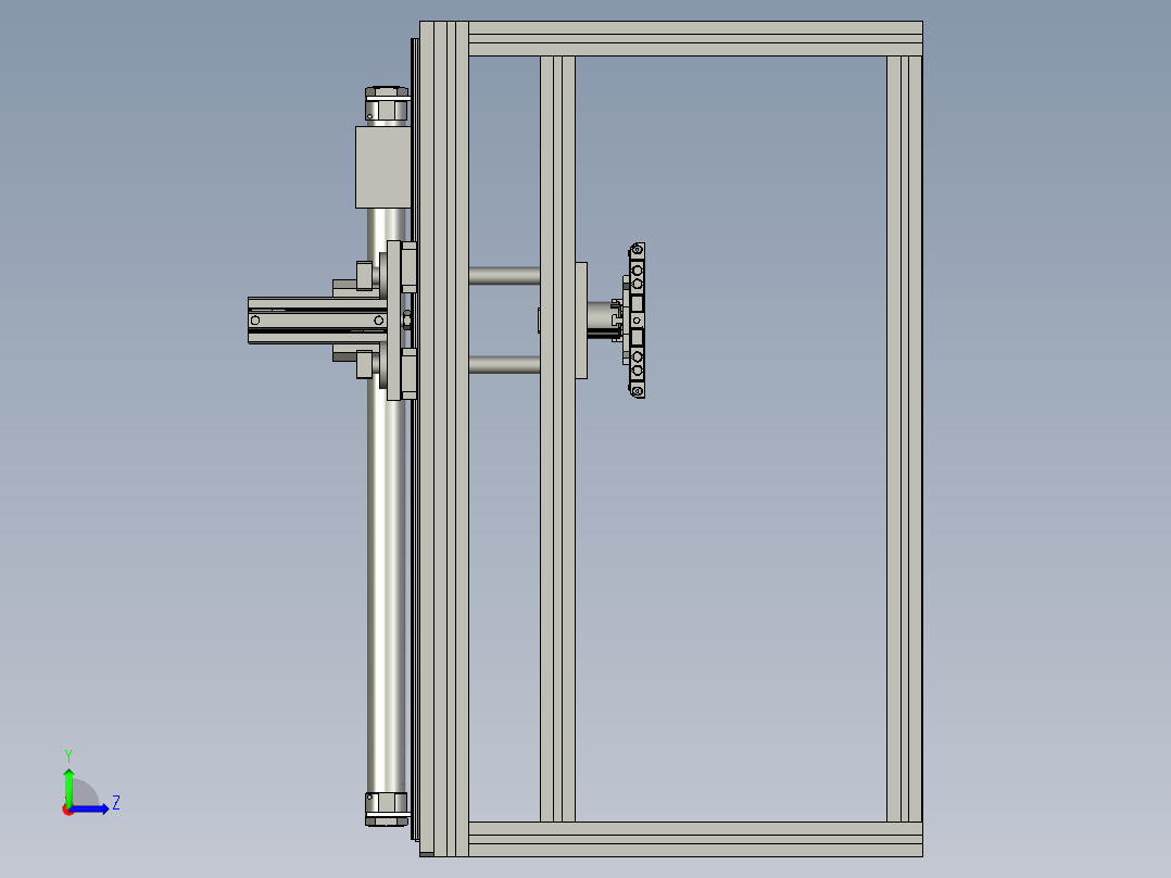 A+产品搬运机械手左视图