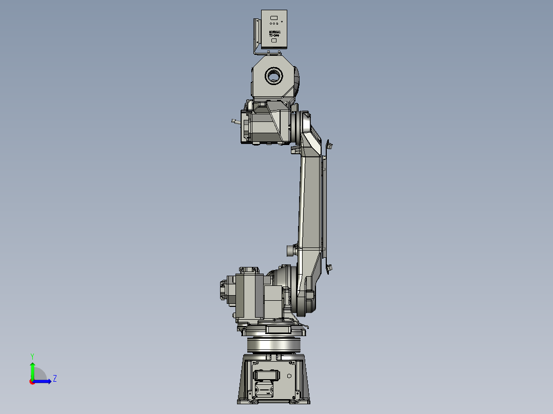 铭赛送丝机装配左视图