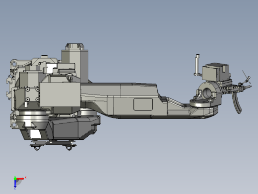 铭赛送丝机装配俯视缩略图