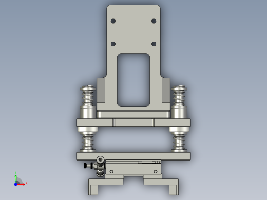 夹爪装配体V2(0428)前视缩略图