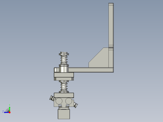 夹爪装配体V2(0428)右视缩略图