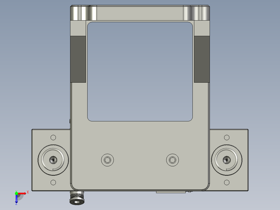 夹爪装配体V2(0428)俯视图