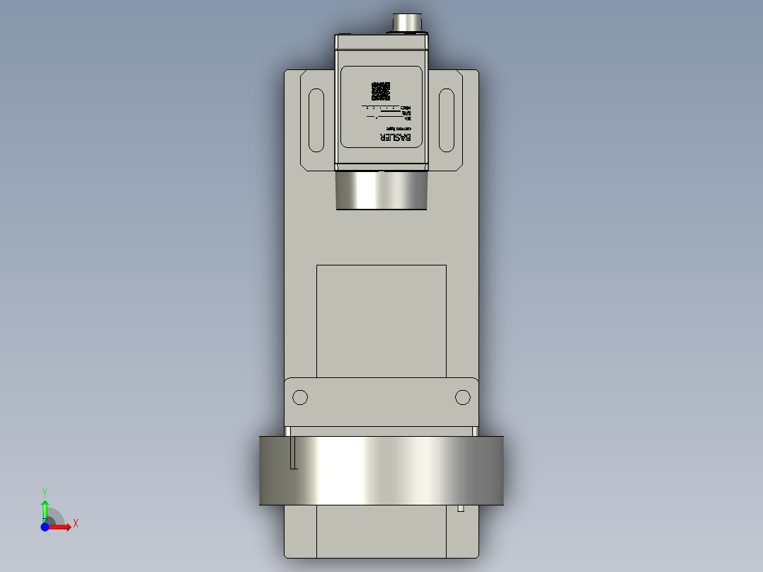 CCD相机组前视图