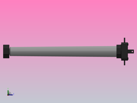 45系列[DLTN45M-20-1]管状电机左视缩略图