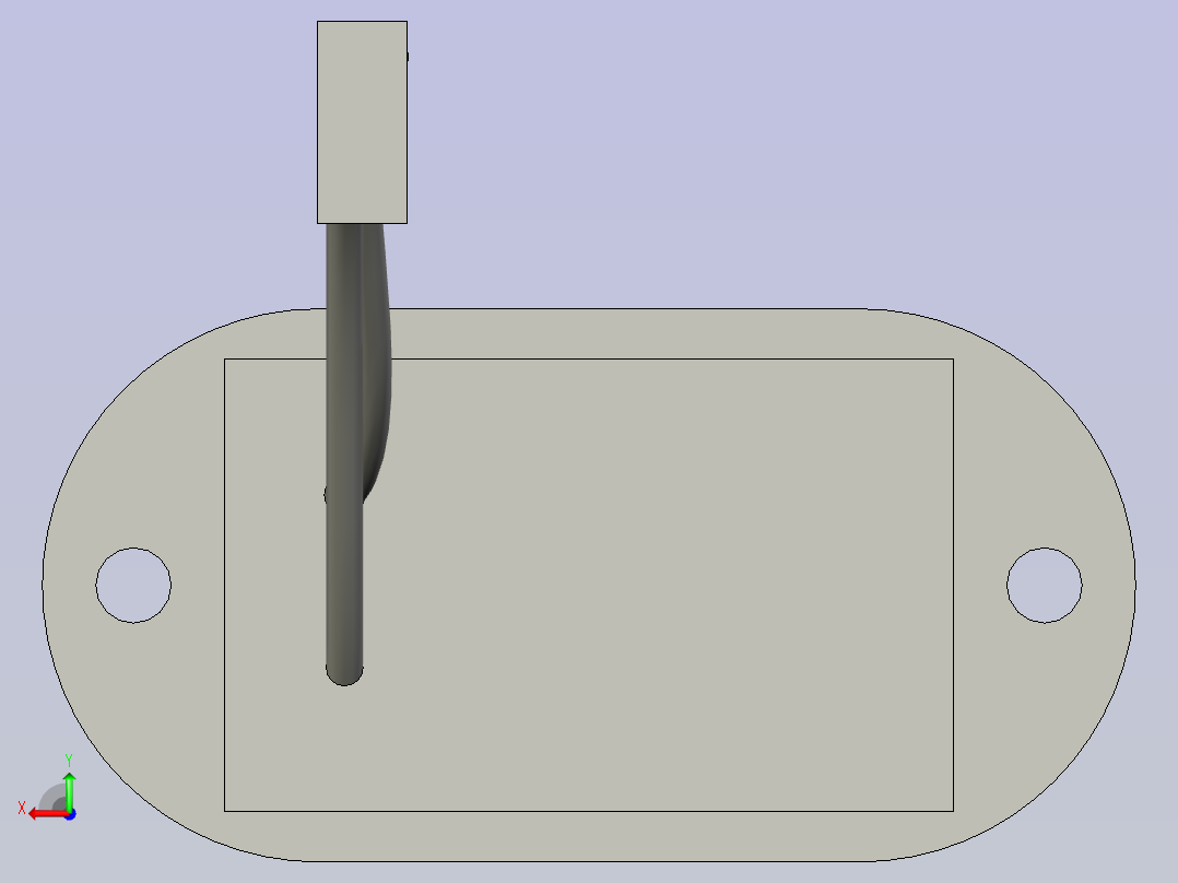 DB01蓄电池电量表后视图