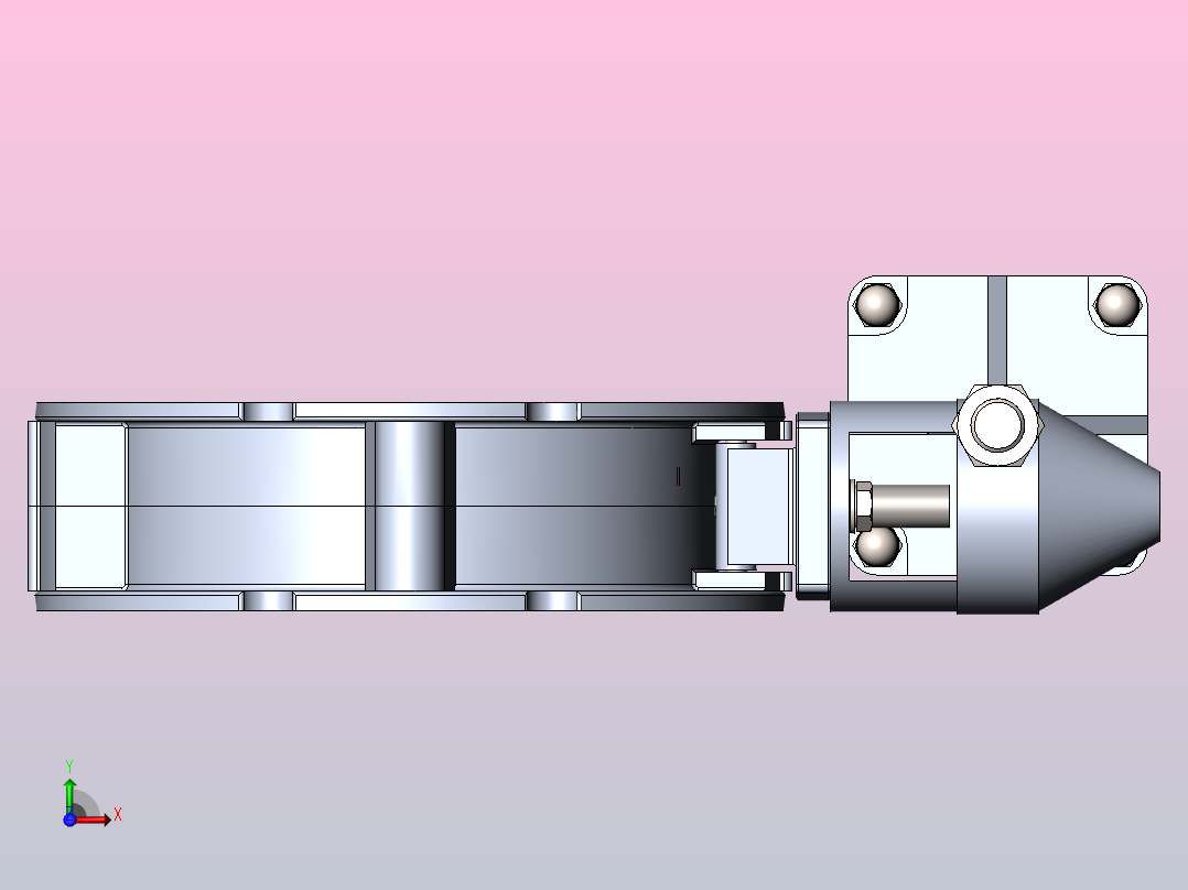 WAM蝶阀V2FS200前视图