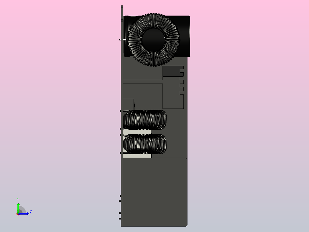 华硕rog loki sfx l 1000w psu 15左视图
