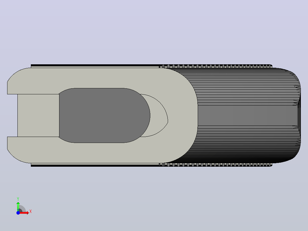 7.62毫米狙击步枪玩具模型前视图