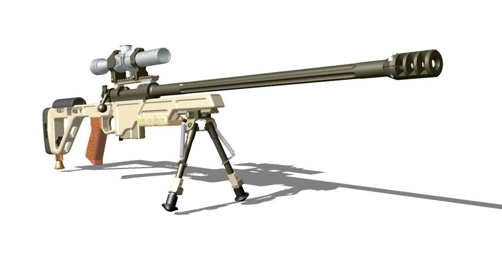 7.62毫米狙击步枪玩具模型
