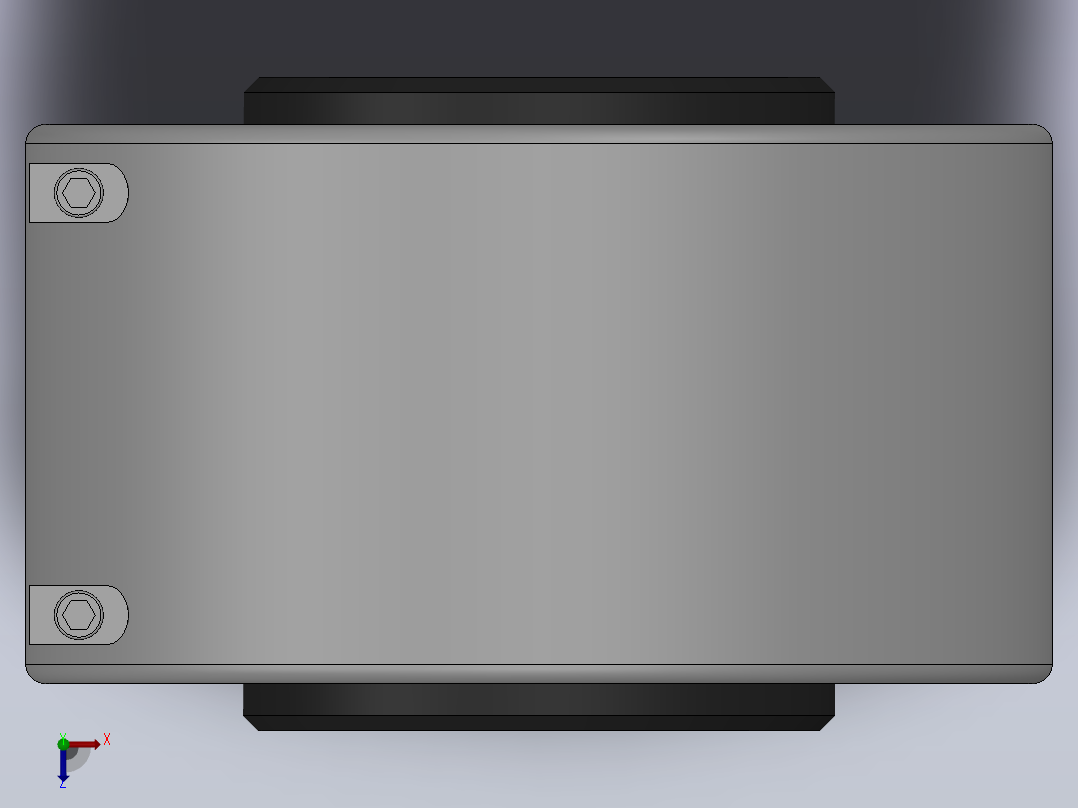 高品质链条联轴器_KC10020-50-50俯视图