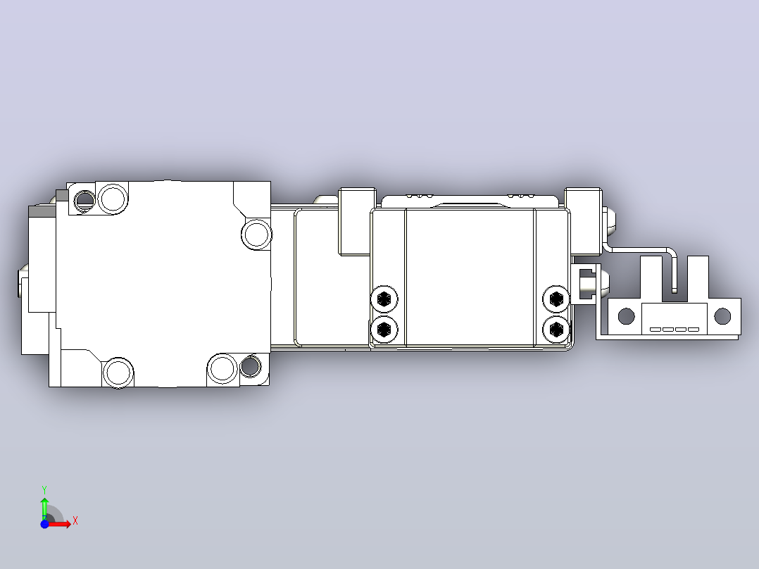 钢基模组TPA-KNR-4002C-150A1-ML-H1S1前视图