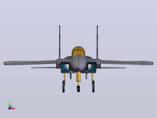 F15战斗机前视缩略图