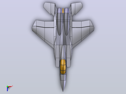 F15战斗机俯视缩略图