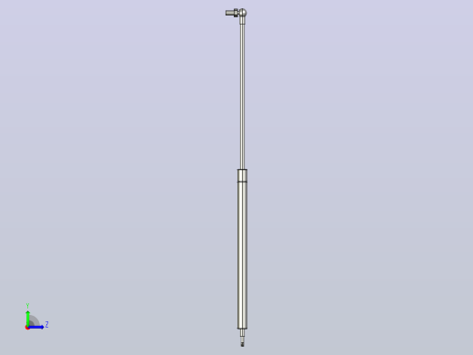 gsb18-b-c-s240_asm氮气弹簧左视缩略图