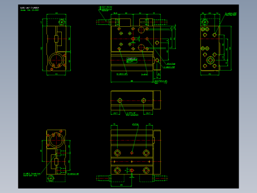 滑座气缸2D-FML32x30
