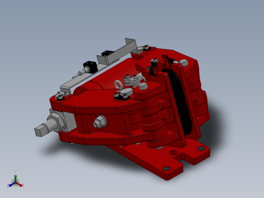 SBD-A安全制动器_SBD250-A-1000×36ⅡRL.WL.CL