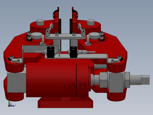 SBD-A安全制动器_SBD250-A-1000×36ⅡRL.WL.CL左视缩略图