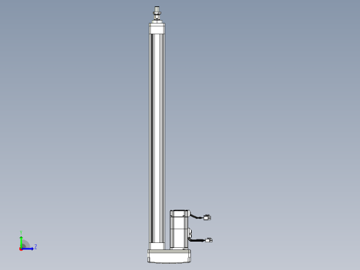 轻载电动缸TPA-ESR40-1210C-L600-MR-FA-W-P40-C3左视缩略图