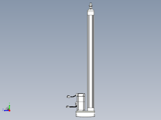 轻载电动缸TPA-ESR40-1210C-L600-MR-FA-W-P40-C3右视缩略图